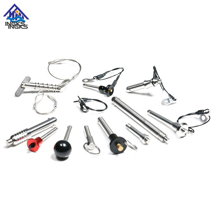 Corps en acier inoxydable, tasse en aluminium, poignée en fleur TL, bouton poussoir, goupille à dégagement rapide