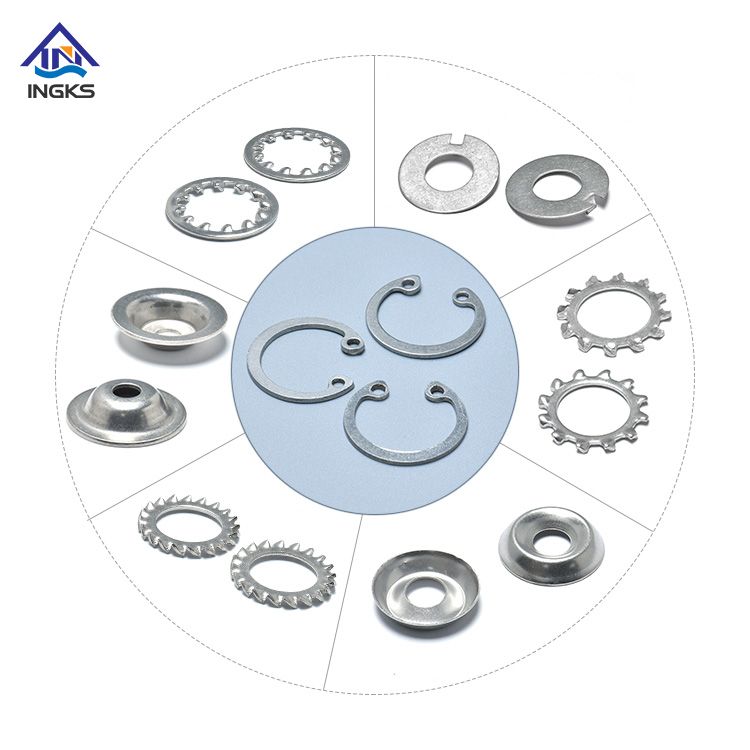 Rondelle plate Rondelle élastique Rondelle de blocage Rondelle à languettes