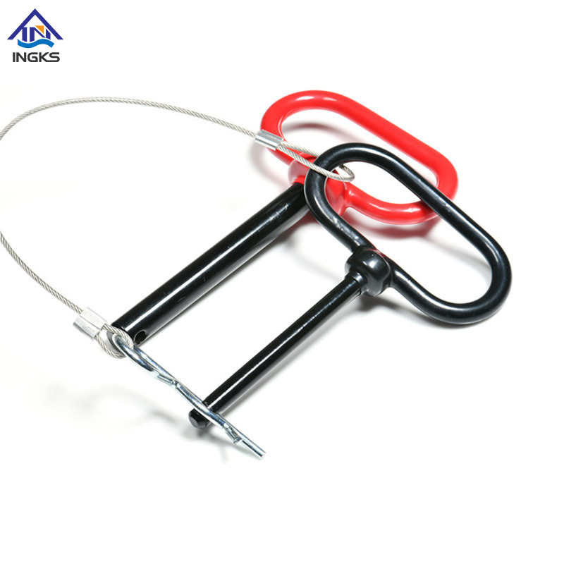 Axe de chape de précision de type Q, poignée à dégagement facile avec extrémité percée