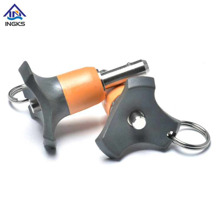 Tête de fleur avec poignée de bouton d'anneau