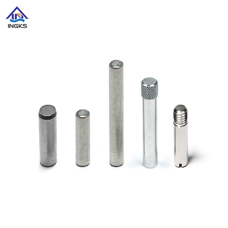 Broche à ressort cylindrique solide en acier inoxydable