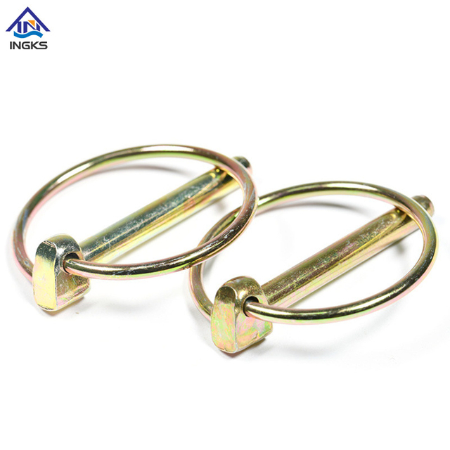 Goupille de verrouillage en acier de type O