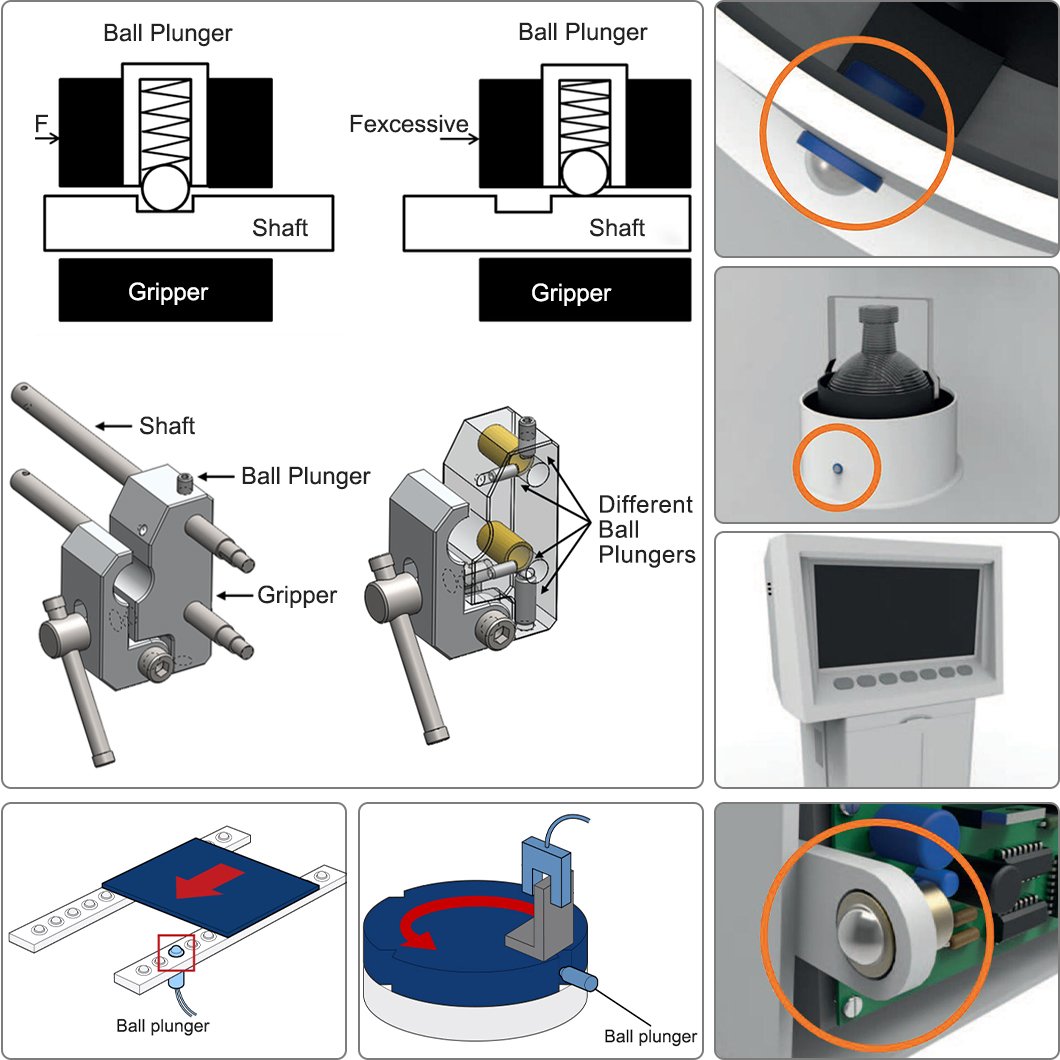 INGKS – piston à bille à ressort à Double extrémité, corps moleté, prix d'usine, offre spéciale