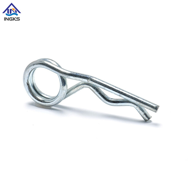 Pin au printemps à cheveux lourds à double bobine en acier