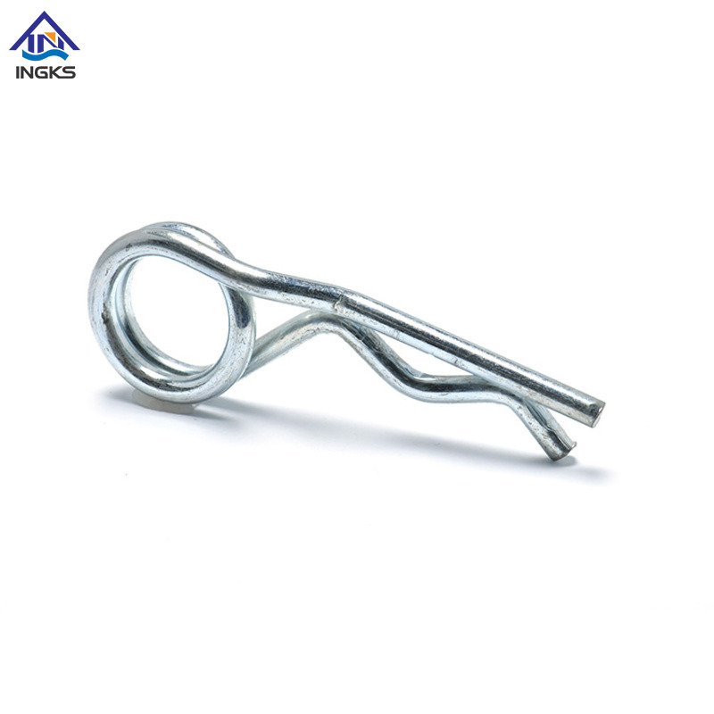 Pin au printemps à cheveux lourds à double bobine en acier