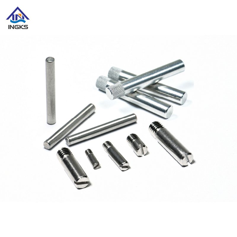 Broche à ressort cylindrique solide en acier inoxydable