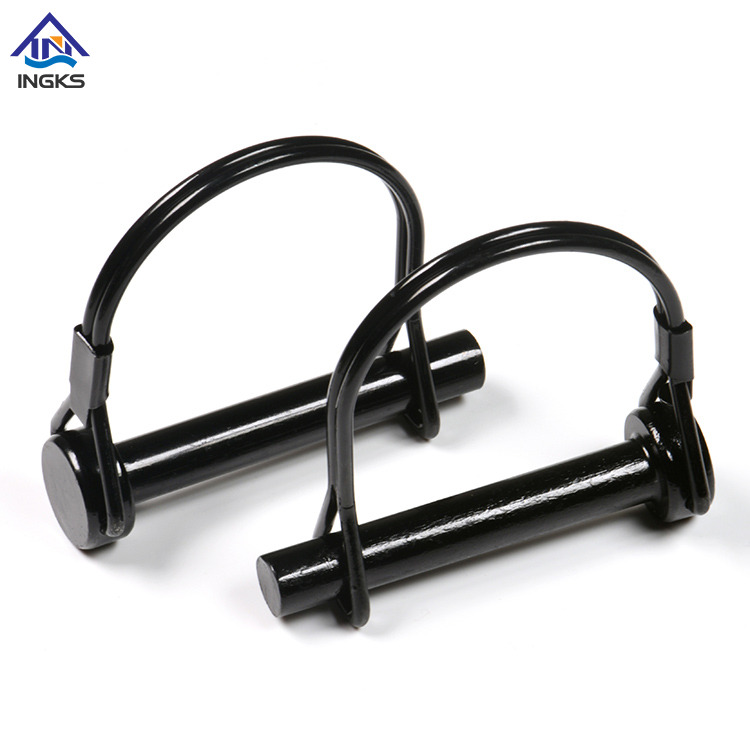 Pin de verrouillage rond de type acier avec double fil